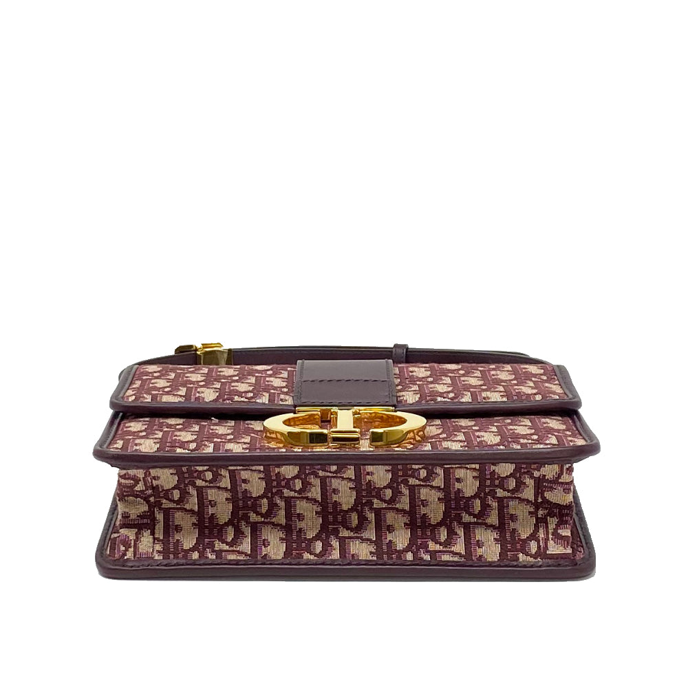 DIOR 30 Montaigne Oblique Jacquard Crossbody Bag