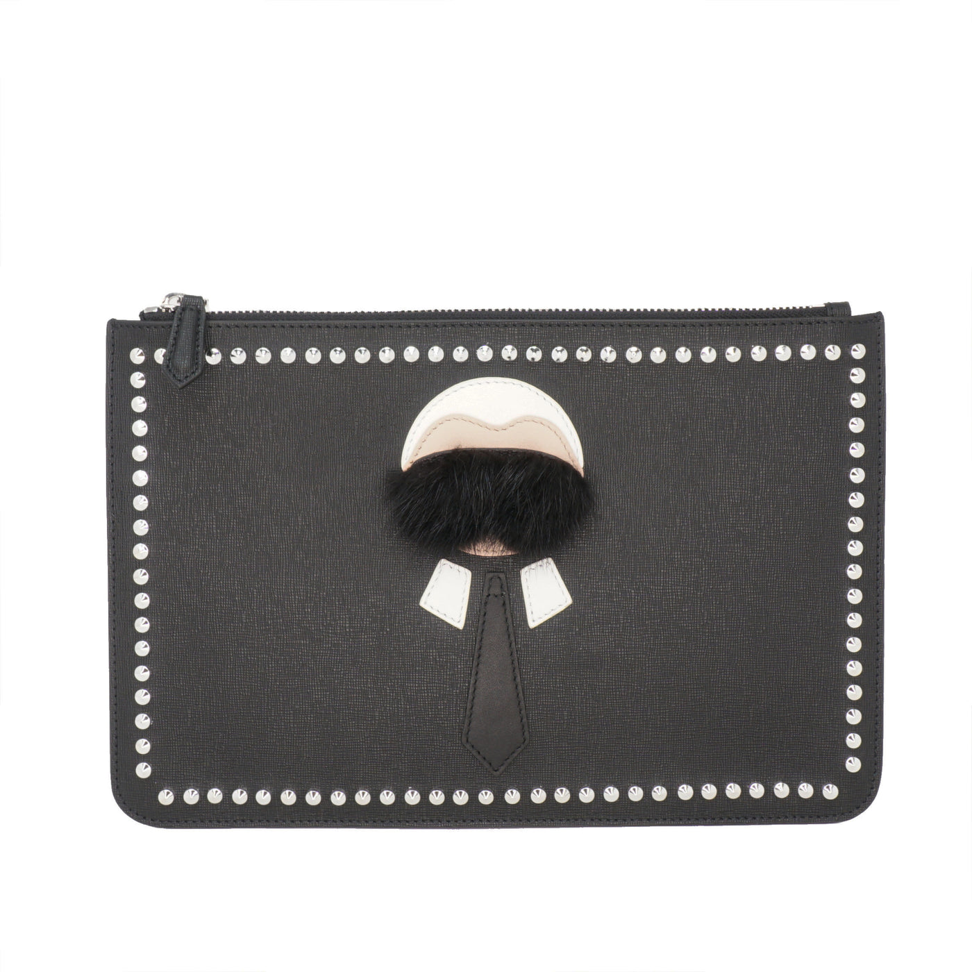 Fendi X Karl Lagerfeld Carlito Clutch