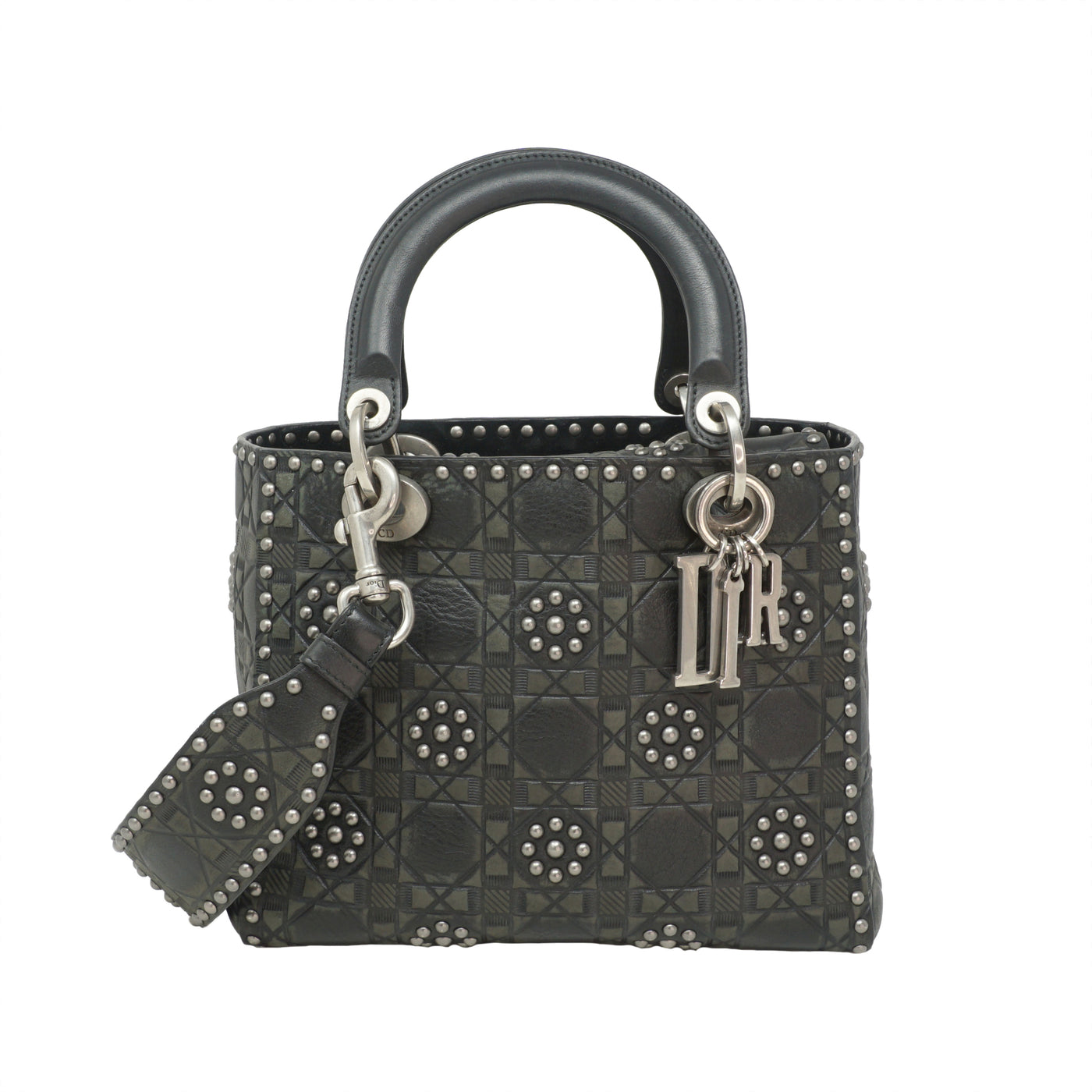 Lady DIOR Studded Flower Medium Bag