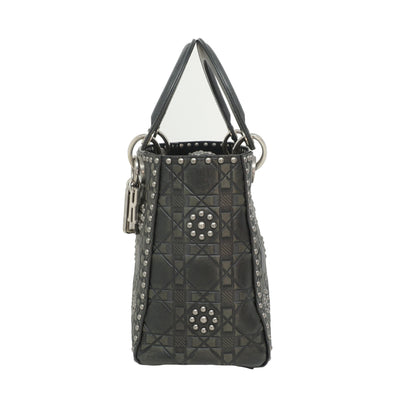 Lady DIOR Studded Flower Medium Bag