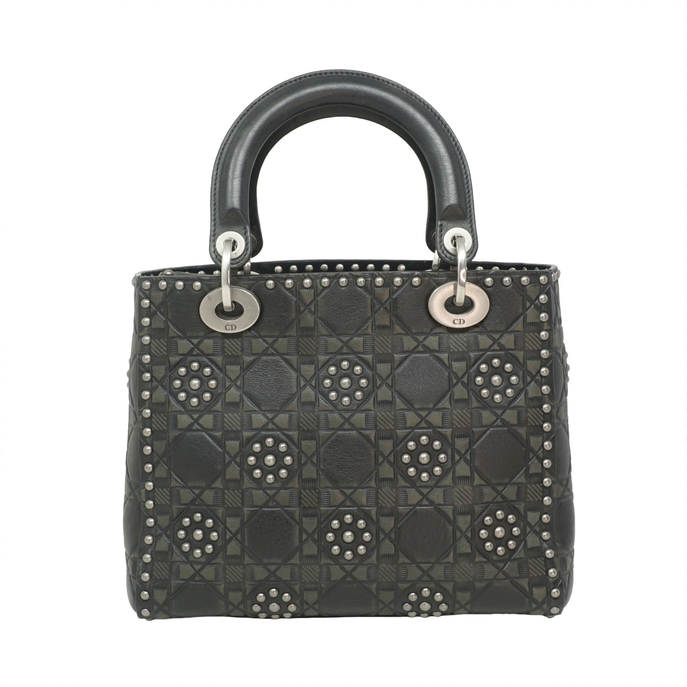 Lady DIOR Studded Flower Medium Bag