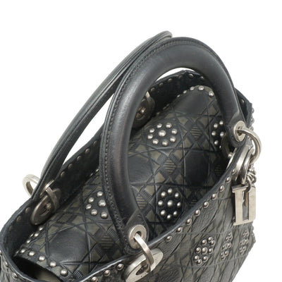 Lady DIOR Studded Flower Medium Bag