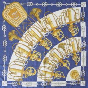 HERMÈS Cliquetis Seidentuch